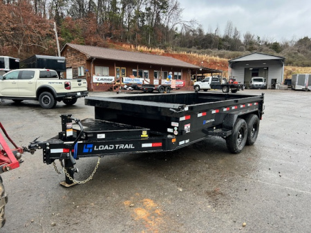 New Load Trail Dump 7x14 14K 18  Sides- Black