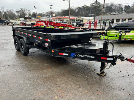 New Load Trail Dump 7x14 14K 18" Sides- Black