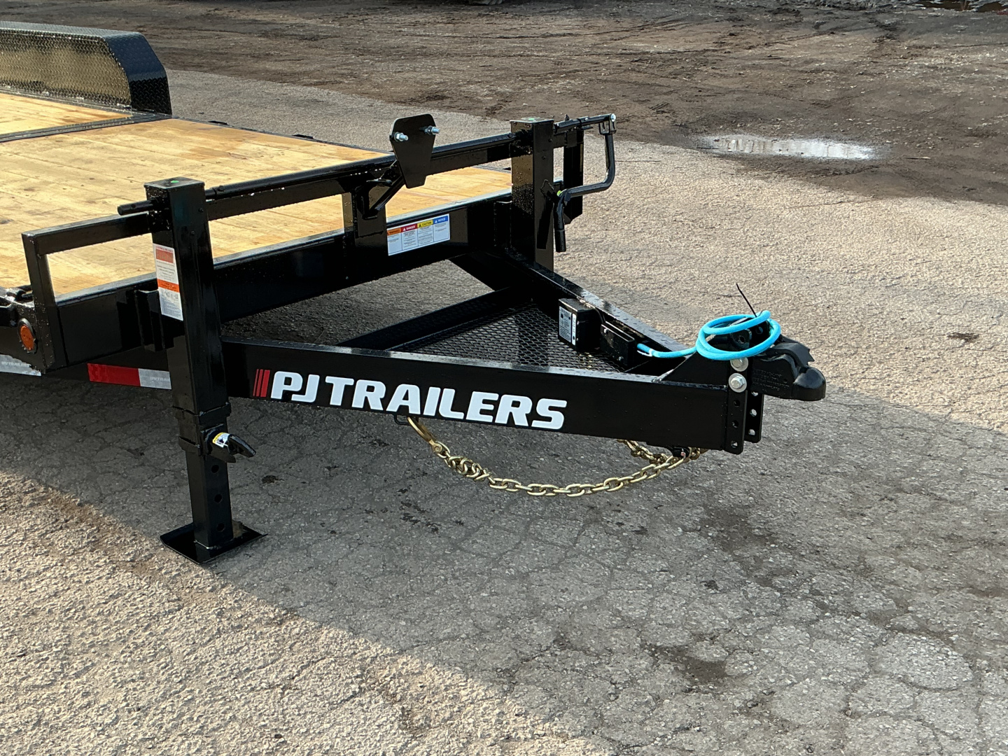 New 2026 PJ Trailers 82" x 24' - 6 in. Channel Equipment Tilt (T6) 21K GVWR Trailer