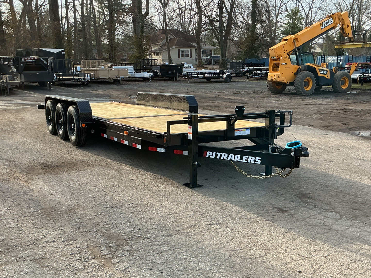 New 2026 PJ Trailers 82" x 24' - 6 in. Channel Equipment Tilt (T6) 21K GVWR Trailer