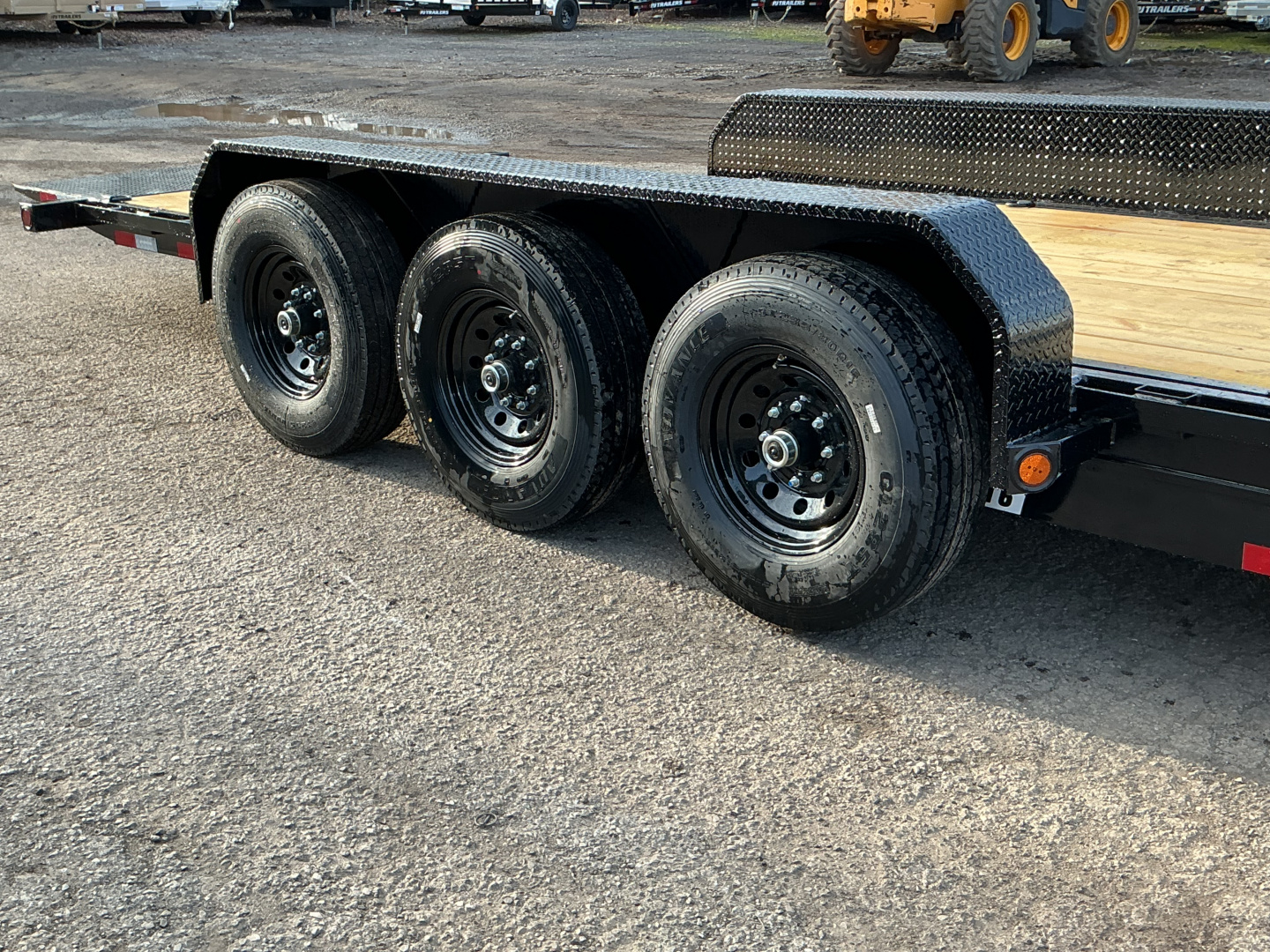 New 2026 PJ Trailers 82" x 24' - 6 in. Channel Equipment Tilt (T6) 21K GVWR Trailer