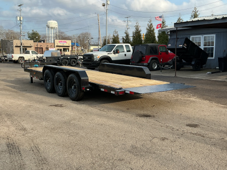 New 2026 PJ Trailers 82" x 24' - 6 in. Channel Equipment Tilt (T6) 21K GVWR Trailer