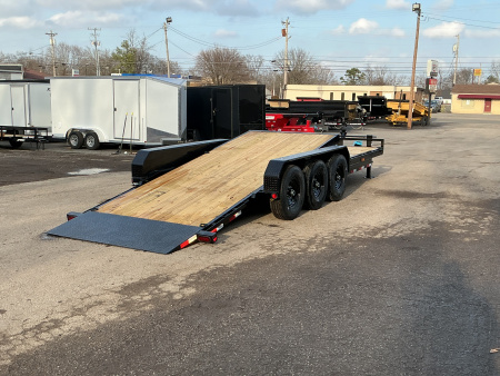 New 2026 PJ Trailers 82" x 24' - 6 in. Channel Equipment Tilt (T6) 21K GVWR Trailer