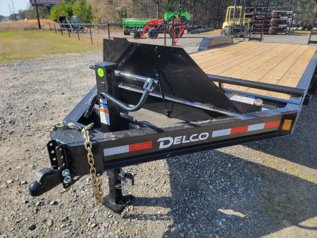 New 2026 Delco Trailers CB 20' x 83" w/ Stand-Up Ramps Equipment Trailer
