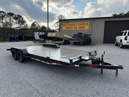 New 2026 7K 82X20 DELUXE STEEL FLOOR CAR HAULER