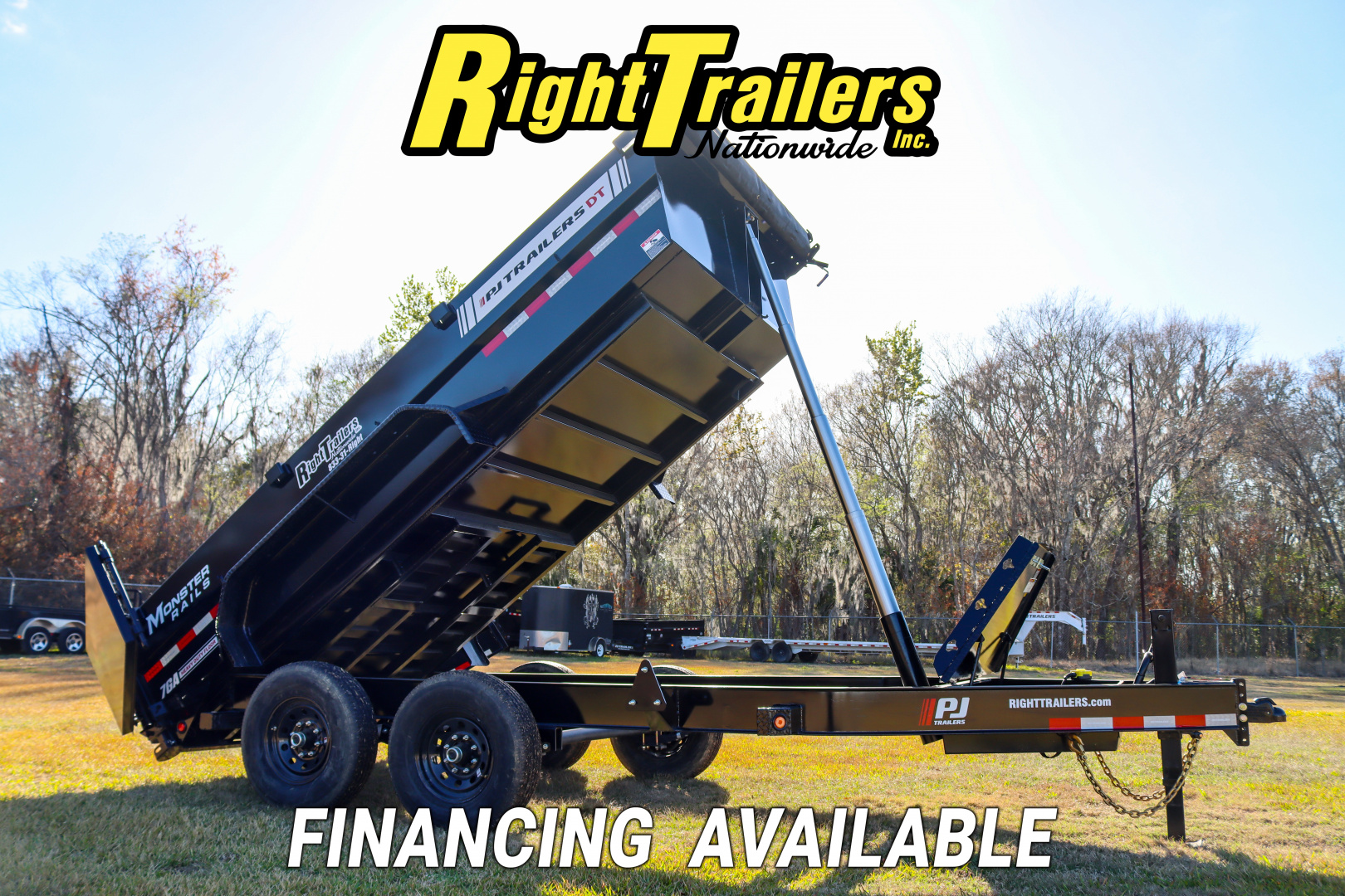 New 2026 7X14 PJ Dump Trailer