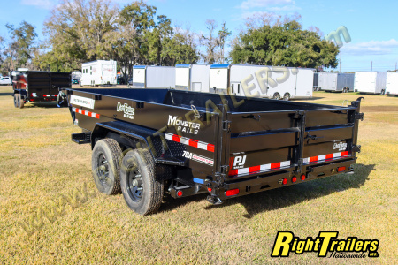 New 2026 7X14 PJ Dump Trailer
