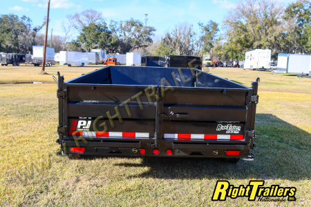 New 2026 7X14 PJ Dump Trailer