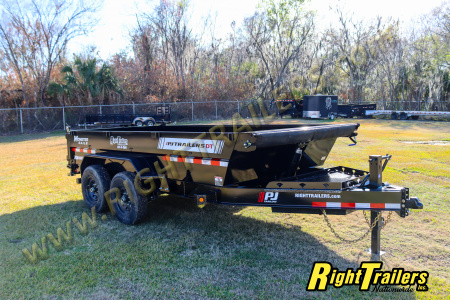 New 2026 7X14 PJ Dump Trailer