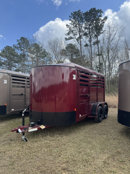 New 2026 Delta Trailers 6x14 2H-500ES Horse Trailer