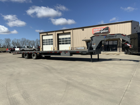 Used 2024 Diamond C Trailers FMAX212 102 X 38 Flatbed Trailer