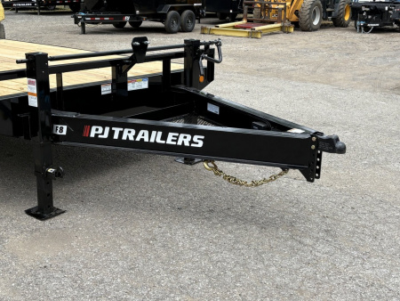 New 2026 PJ TRAILERS 102" x 24' - 8" I-Beam Triple Axle (F8) 21K GVWR Deckover Trailer