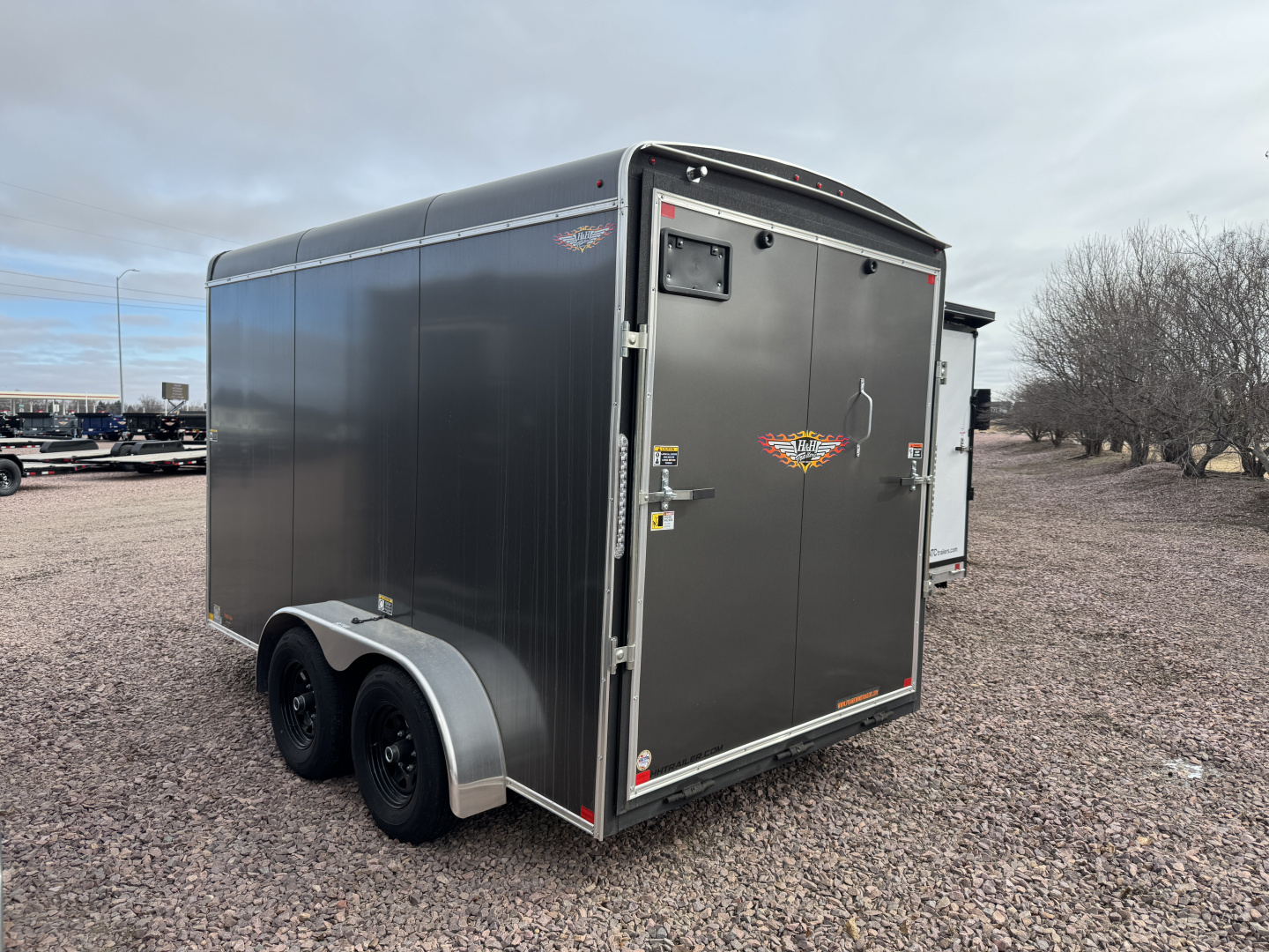 Used 2025 H&H Trailers H8412TRTV-10 Cargo / Enclosed Trailer