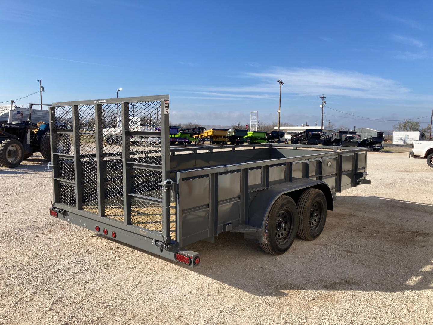 New 2026 Top Hat Trailers 16' X 83" RA UtilityTrailer