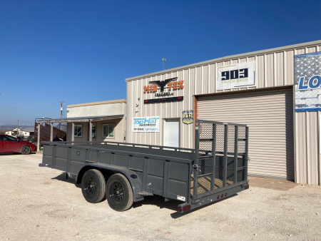 New 2026 Top Hat Trailers 16' X 83" RA UtilityTrailer