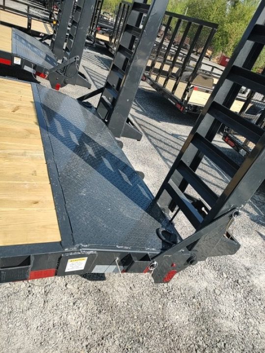 New 2026 Hillcrest Trailers 7'X20' 15.4K GVW Equipment Trailer