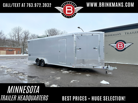 New 2026 Lightning 7.5x29 Snow / Enclosed Trailer