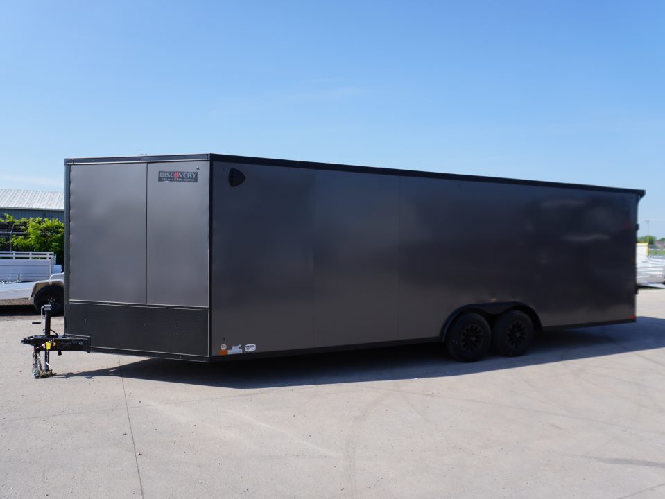 New 2026 Discovery Trailers 8.5X24+5'V Enclosed Car Hauler