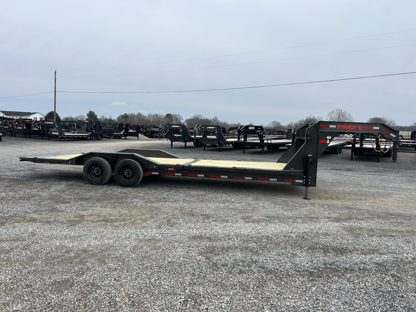 New 2026 MAXX-D 102"X26' 18K Gooseneck Tilt Equipment Trailer