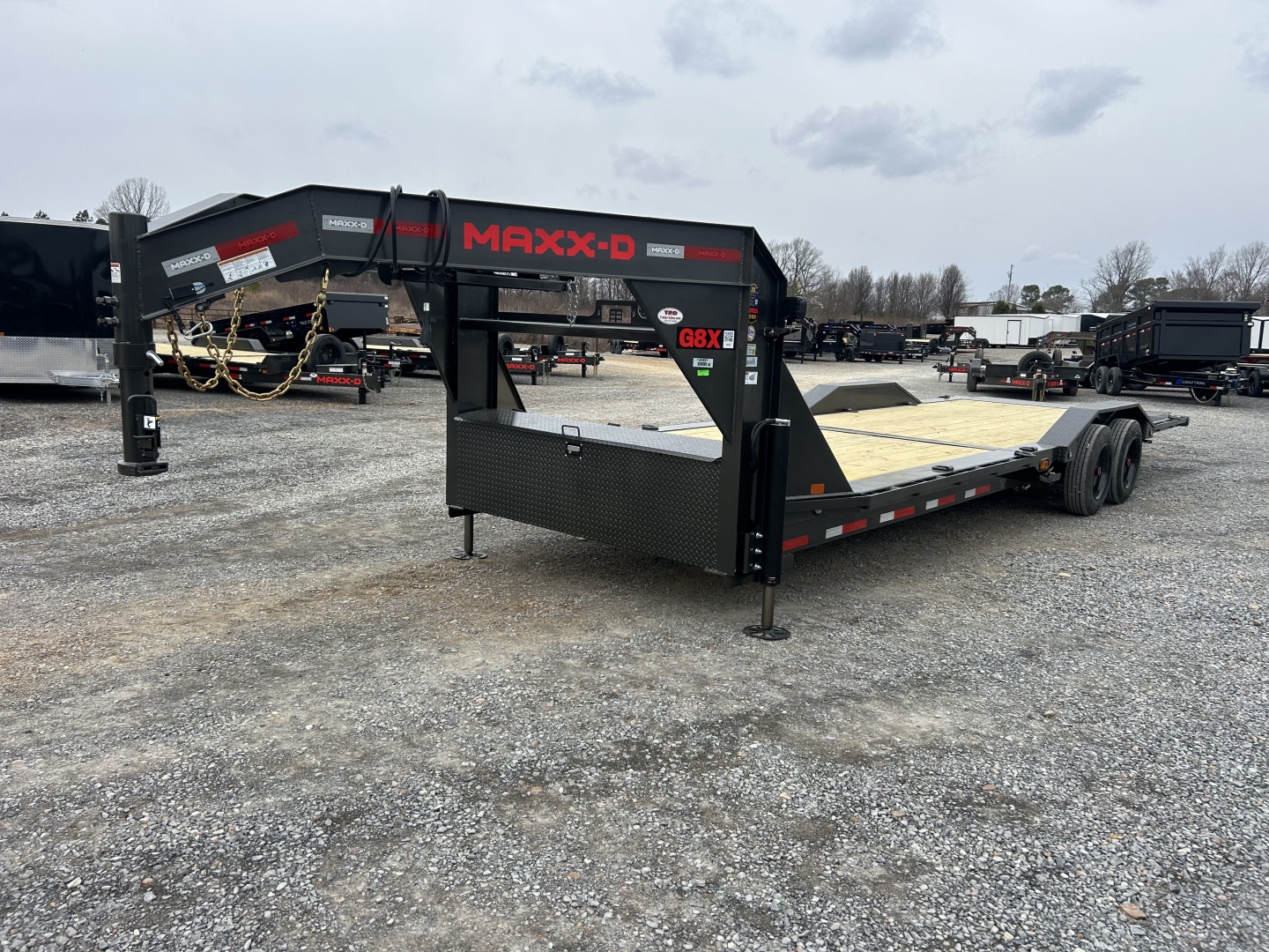 New 2026 MAXX-D 102"X26' 18K Gooseneck Tilt Equipment Trailer