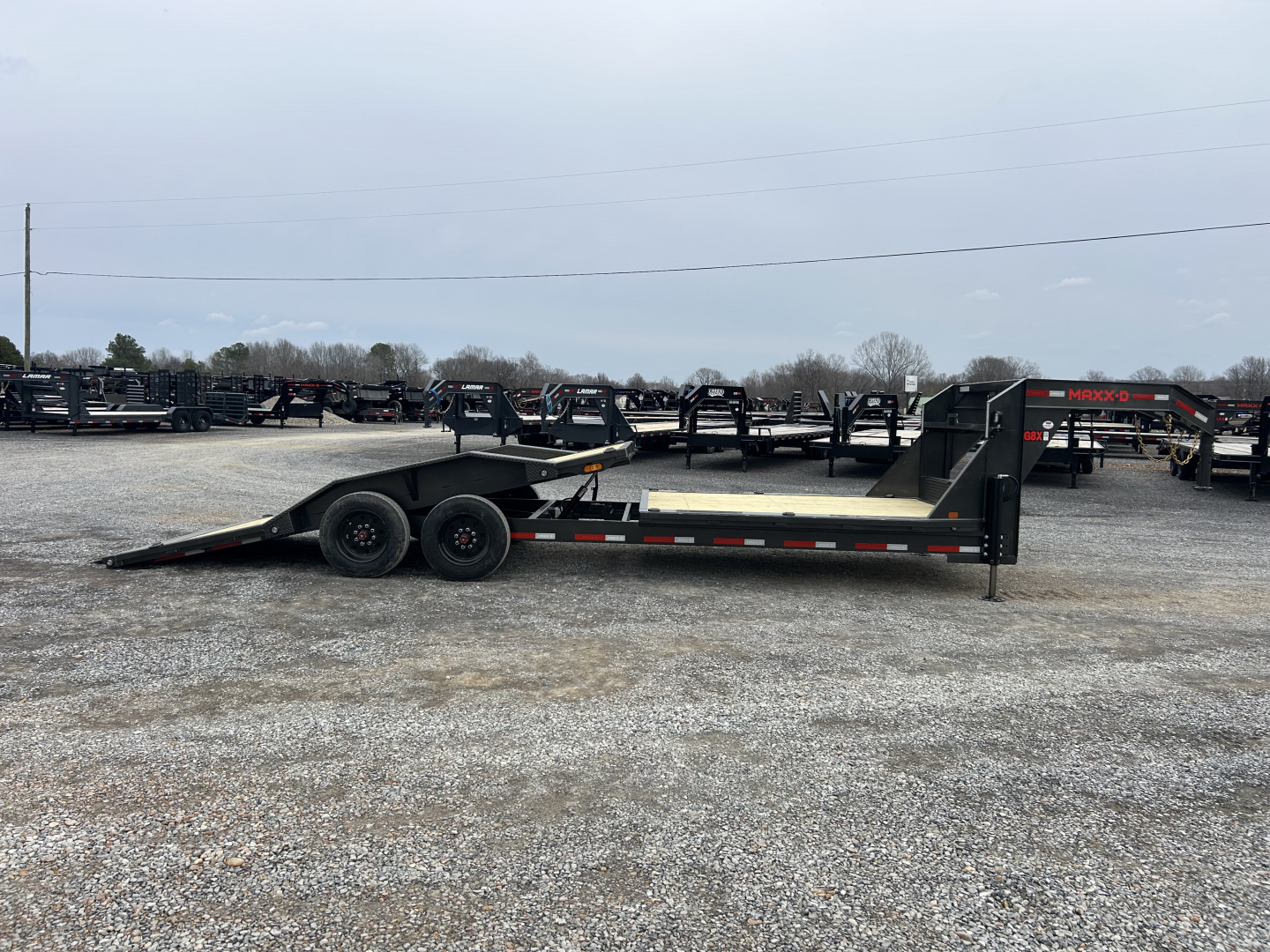 New 2026 MAXX-D 102"X26' 18K Gooseneck Tilt Equipment Trailer