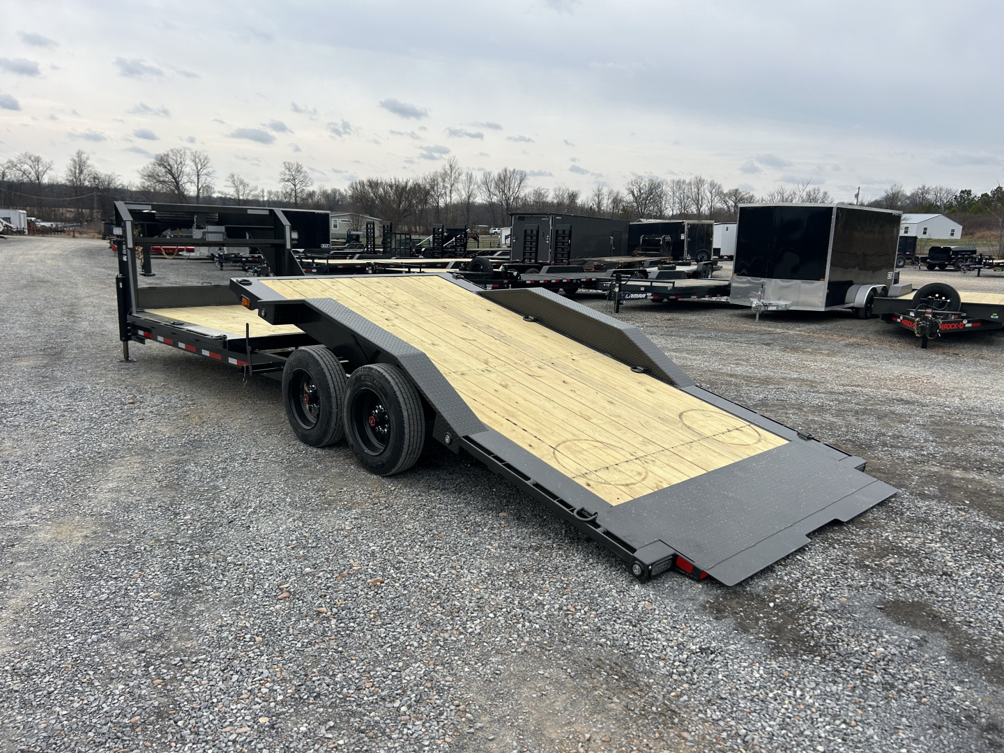 New 2026 MAXX-D 102"X26' 18K Gooseneck Tilt Equipment Trailer