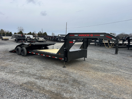 New 2026 MAXX-D 102 X26' 18K Gooseneck Tilt Equipment Trailer