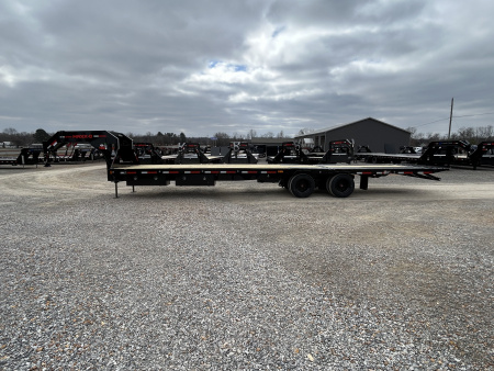 New 2026 MAXXD Hydraulic Dovetail Gooseneck Trailer | 102" x 34' | 40K GVWR