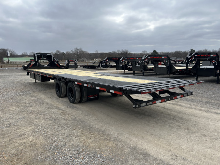 New 2026 MAXXD Hydraulic Dovetail Gooseneck Trailer | 102" x 34' | 40K GVWR