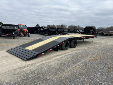 New 2026 MAXXD Hydraulic Dovetail Gooseneck Trailer | 102" x 34' | 40K GVWR
