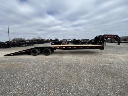 New 2026 MAXXD Hydraulic Dovetail Gooseneck Trailer | 102" x 34' | 40K GVWR