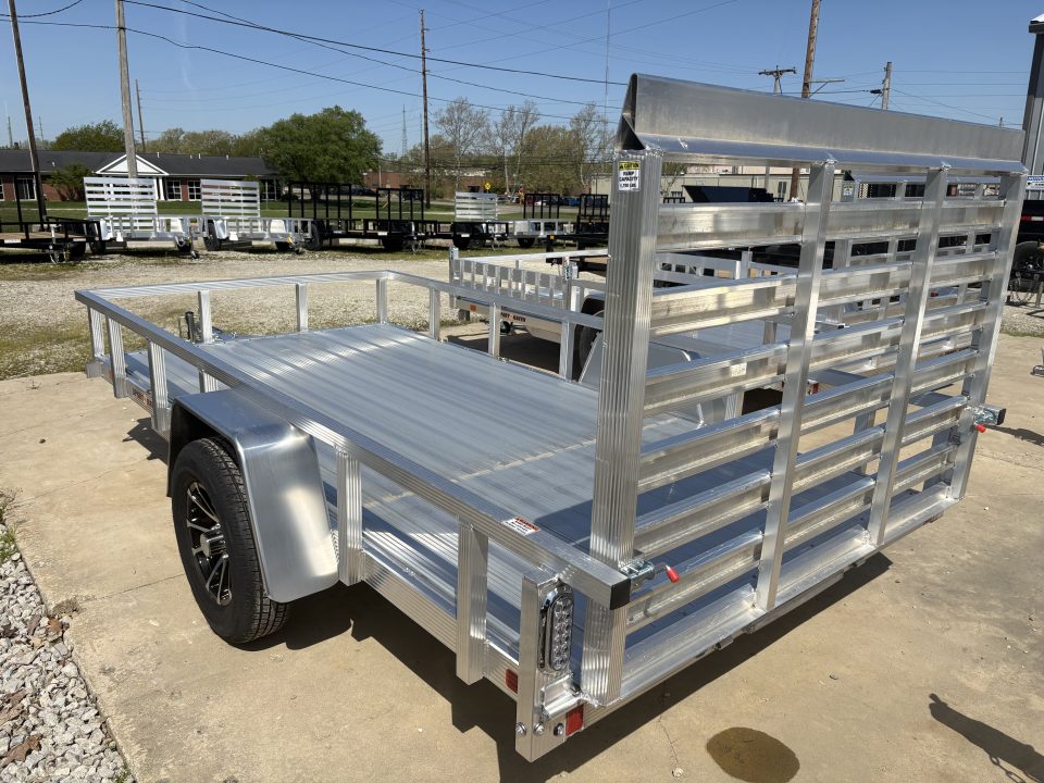 New 2026 Sport Haven 6'X12' DELUXE ALUMINUM Utility Trailer