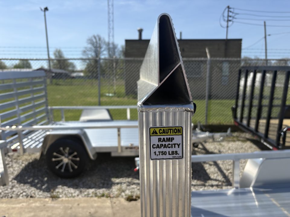 New 2026 Sport Haven 6'X12' DELUXE ALUMINUM Utility Trailer