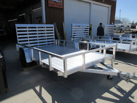 New 2026 Sport Haven 7'X12' DELUXE ALUMINUM Utility Trailer