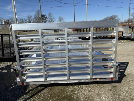 New 2026 Sport Haven 7X14 DELUXE ALUMINUM UTILYTY SINGLE AXLE Utility Trailer