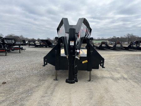 New 2026 MAXXD Hydraulic Dovetail Gooseneck Trailer | 36' x 102' 30K GVWR