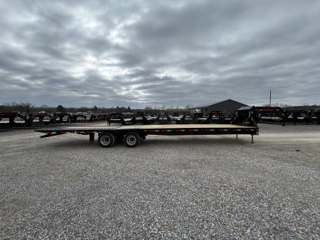 New 2026 MAXXD Hydraulic Dovetail Gooseneck Trailer | 36' x 102' 30K GVWR