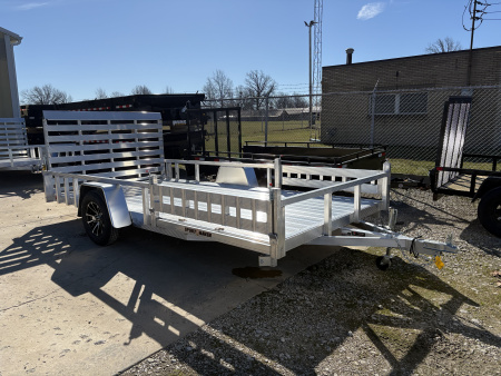 New 2026 Sport Haven 7'X14' DELUXE ALUMINUM W/ATV RAMP SIDES ATV Trailer