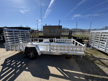 New 2026 Sport Haven 7'X14' DELUXE ALUMINUM W/ATV RAMP SIDES ATV Trailer