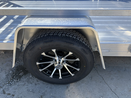 New 2026 Sport Haven 7'X14' DELUXE ALUMINUM W/ATV RAMP SIDES ATV Trailer