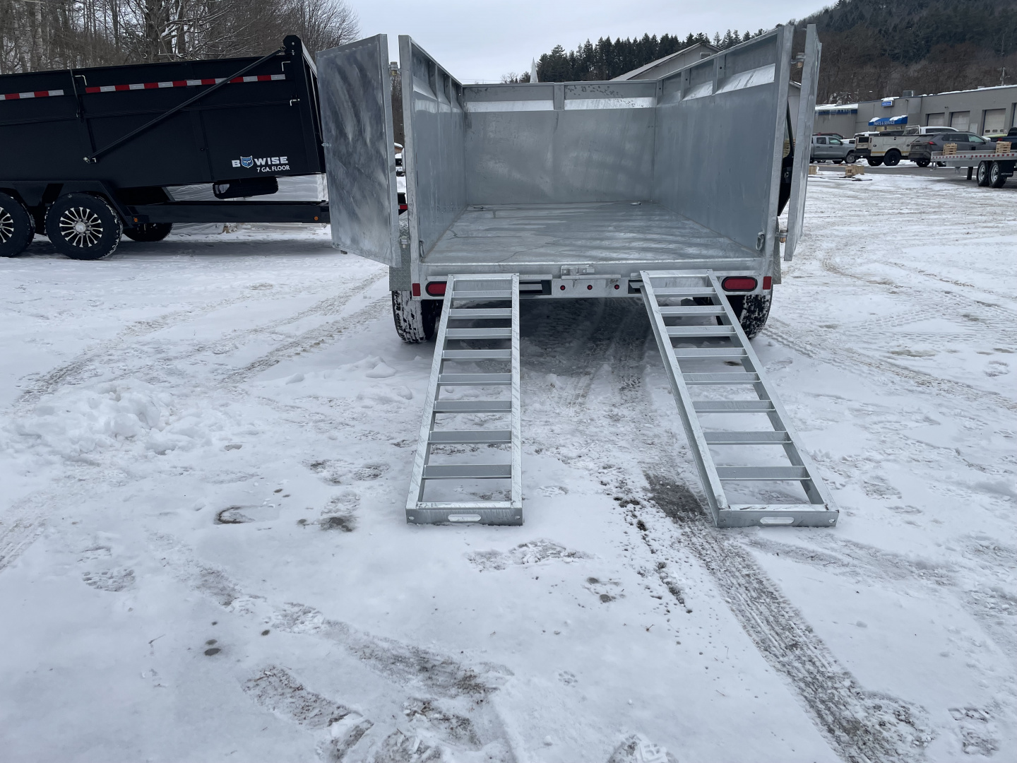 New 2026 BWISE DT10 72x12 10K Tandem Axle Dump Trailer