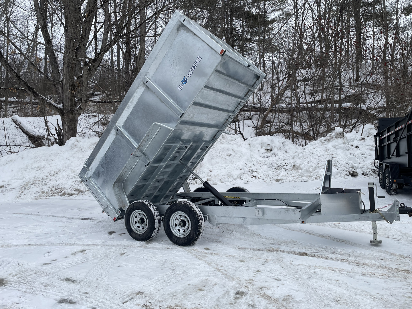 New 2026 BWISE DT10 72x12 10K Tandem Axle Dump Trailer