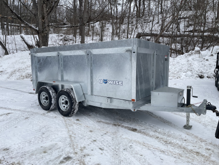 New 2026 BWISE DT10 72x12 10K Tandem Axle Dump Trailer