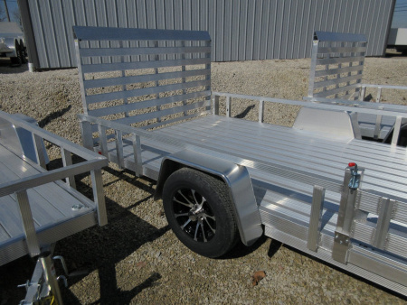 New 2026 Sport Haven 7'X14' DELUXE ALUMINUM W/ATV RAMP SIDES ATV Trailer