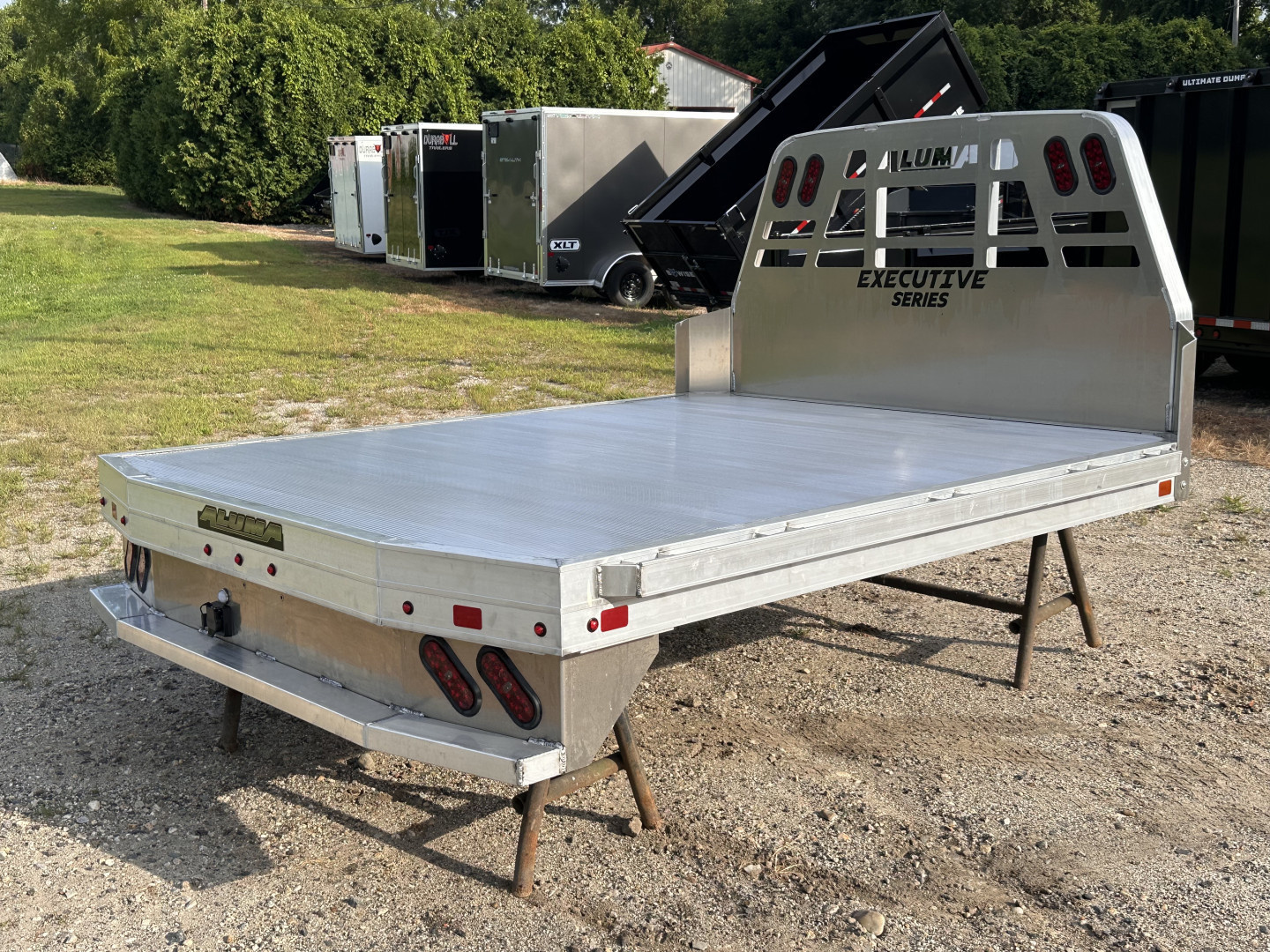 New 2025 Aluma EX81084 Short bed Truck Bed Flat bed
