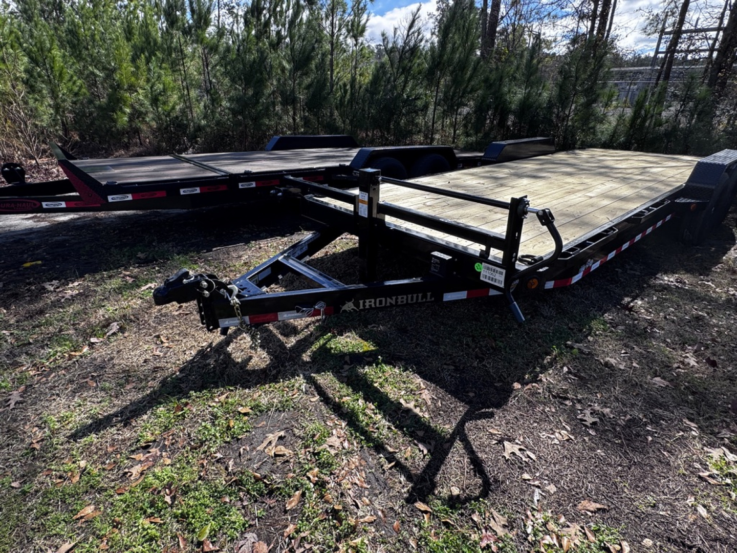 New 2026 Iron Bull 83X22 W/ SLIDE IN RAMPS 14K Car Hauler