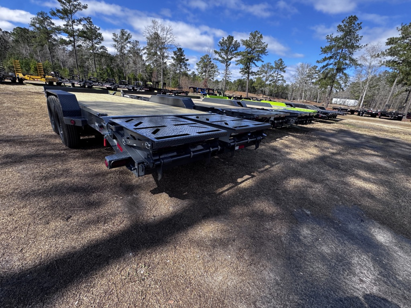 New 2026 Iron Bull 83X24 W/ RAMPAGE RAMPS 14K Equipment Trailer