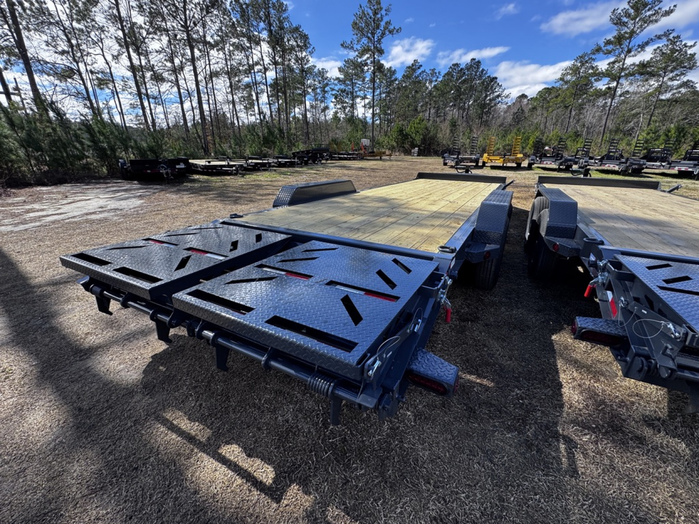 New 2026 Iron Bull 83X24 W/ RAMPAGE RAMPS 14K Equipment Trailer