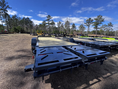 New 2026 Iron Bull 83X24 W/ RAMPAGE RAMPS 14K Equipment Trailer