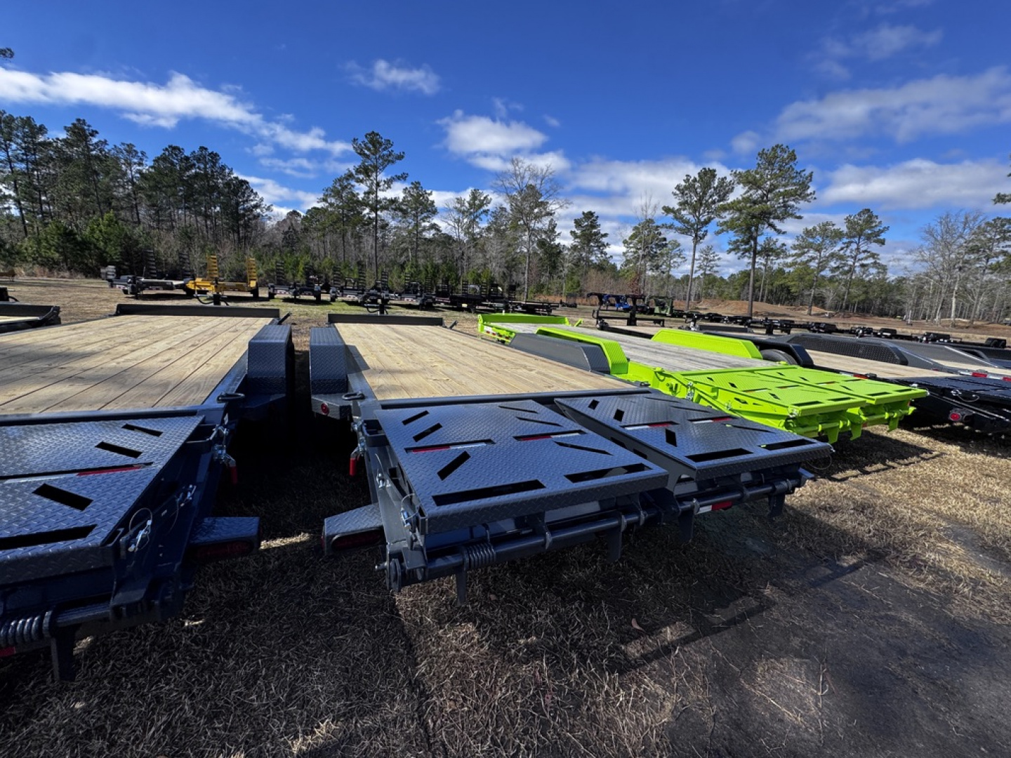 New 2026 Iron Bull 83X22 W/ RAMPAGE RAMPS 16K Equipment Trailer